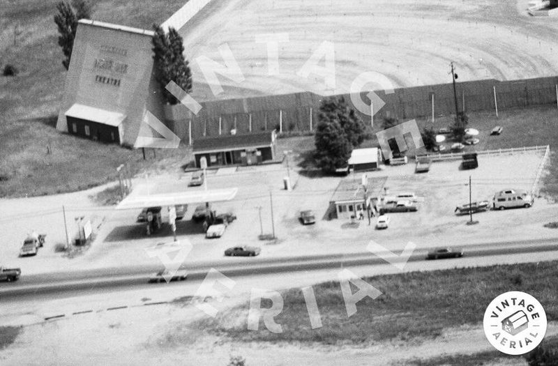 Starlite Drive-In Theatre - Vintage Aerial (newer photo)
